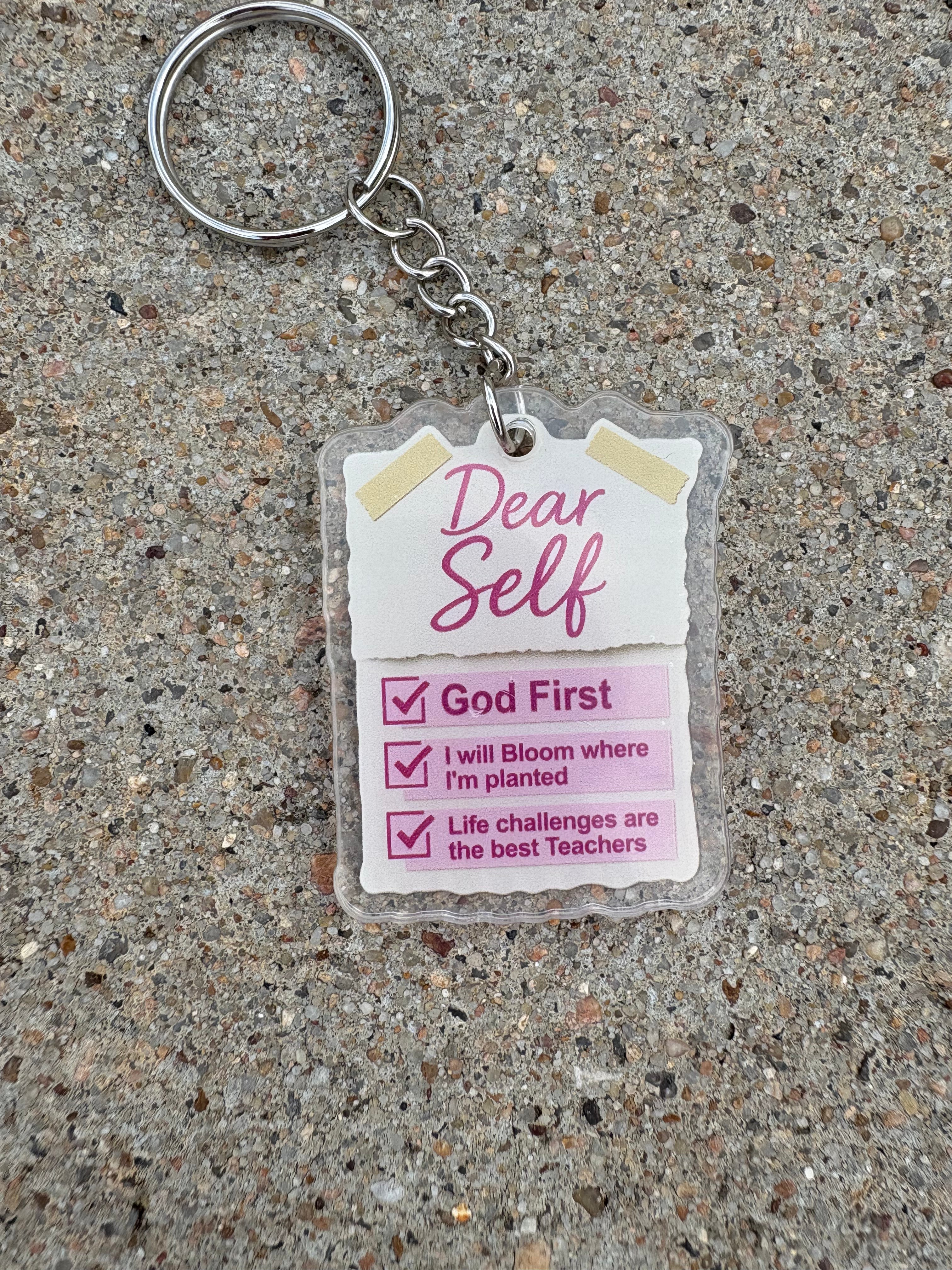 Affirmation Keychain