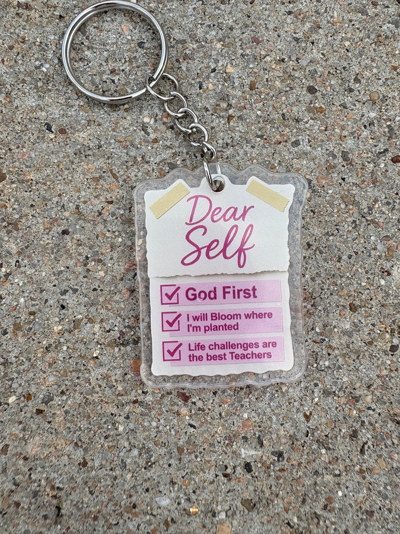 Affirmation Keychain